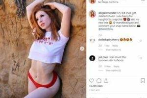 Abigale Mandler Nude Video Patreon Leak on fangals.org