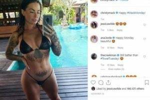 Christy Mack Nude Yoga Stretching Onlyfans Leak on fangals.org