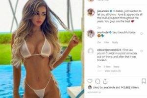 Juli.annee Nude Tease NSFW Video on fangals.org