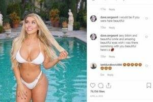 Chantel Zales LEWD NSFW Almost Nude Video Leak on fangals.org