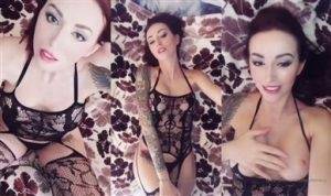 Lera Himera Nude Black Lingerie Patreon Video Leaked on fangals.org