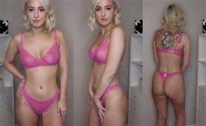 Amea May Nude Pink Mesh Lounge Leaked Porn Video on fangals.org