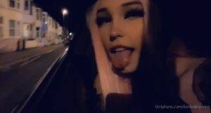 Belle Delphine Night Time Outdoors OnlyFans Video on fangals.org