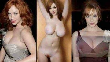 Christina Hendricks Nude And Sextape Leaked on fangals.org