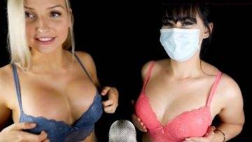 ASMR Network Bra Scratching with Masked ASMR Video on fangals.org