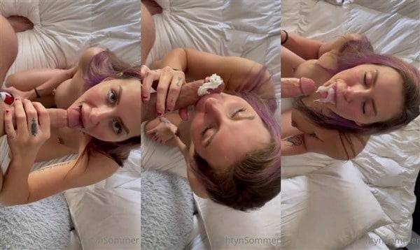 Ashtyn Sommer Nude Whipped Cream Blowjob Porn Video on fangals.org