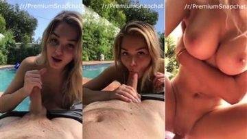 Heidi Grey Snapchat Fucking By the Pool Leaked Video on fangals.org