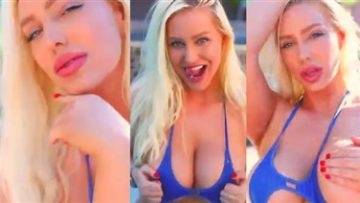 Tara Babcock Blue Monokini Nude Video Leaked on fangals.org