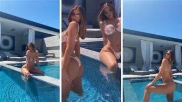 Kylie Jenner Bikini Thong Nude Leaked on fangals.org