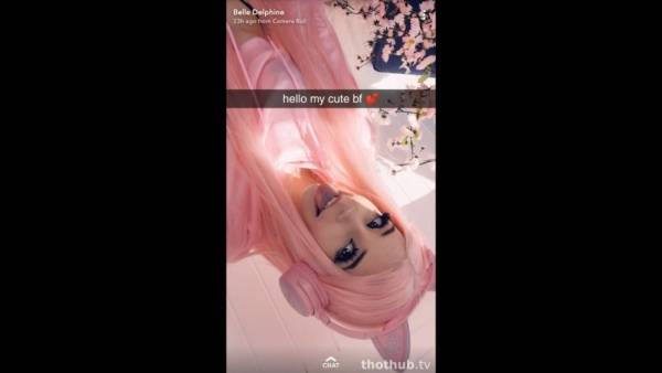 Belle Delphine Pink Kitty Aheago nude video on fangals.org