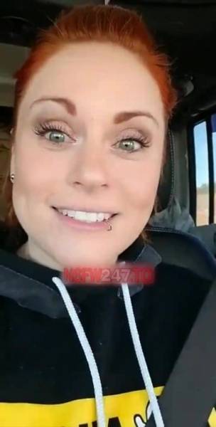 Chrissy Leblanc flashing in car snapchat premium xxx porn videos on fangals.org