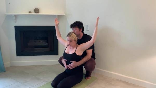 Stepson helps stepmom with yoga and stretches her pussy1 2 on fangals.org