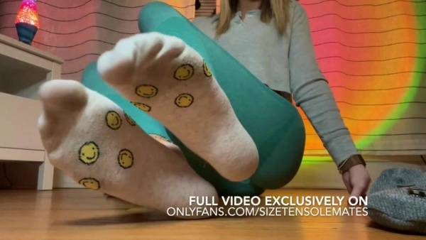 Smelly Smiley Socks In Your Face on fangals.org