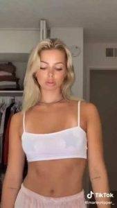 Leaked Tiktok Porn Pretty blonde Mega on fangals.org