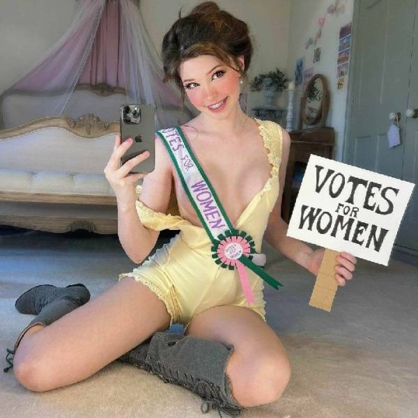 Belle Delphine Votes For Women Onlyfans Photos Leaked on fangals.org