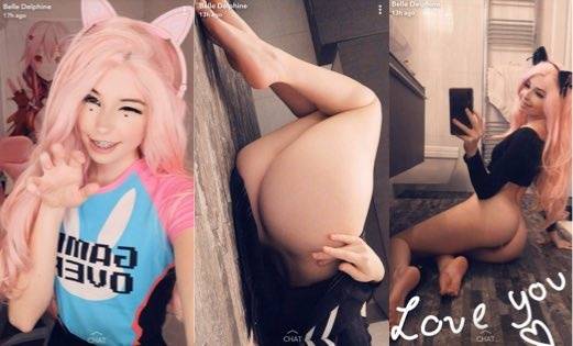 Belle Delphine Nude on fangals.org