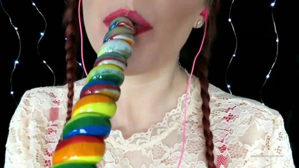 Flirtyasmr asmr unicorn lollipop xxx onlyfans porn videos on fangals.org