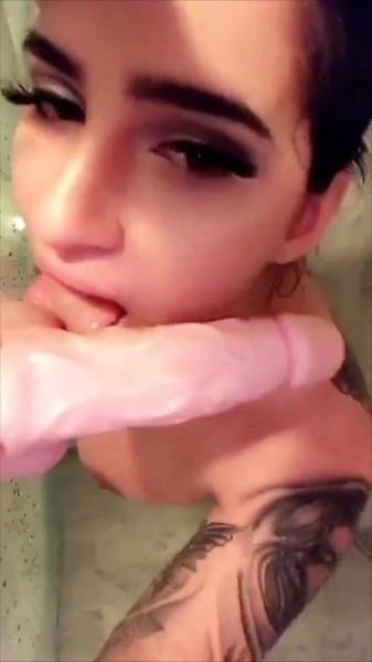 Cassie Curses shower dildo blowjob & riding snapchat premium free xxx porno video on fangals.org