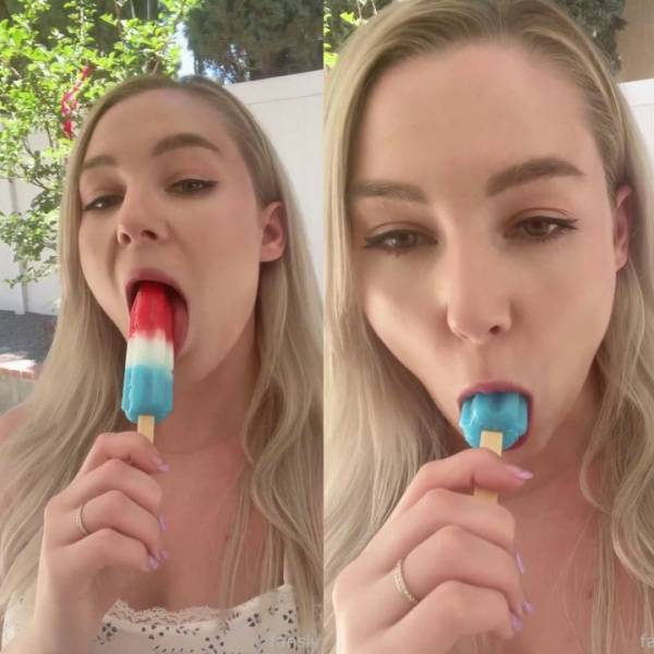 STPeach Sucking Popsicle Fansly Video Leaked - Canada on fangals.org