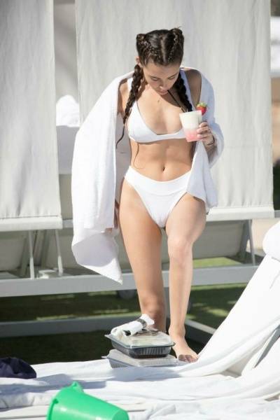 Madison Beer Camel Toe Bikini Set Leaked - Usa on fangals.org