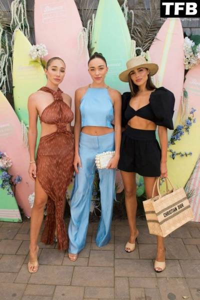 Olivia Culpo Flaunts Her Slender Legs at Bounce Beach on fangals.org