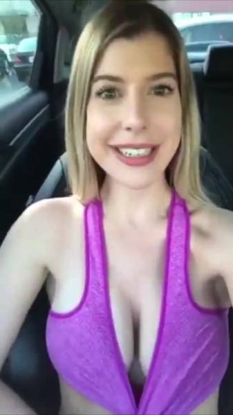 Andie Adams public parking pussy fingering in car snapchat premium xxx porn videos on fangals.org