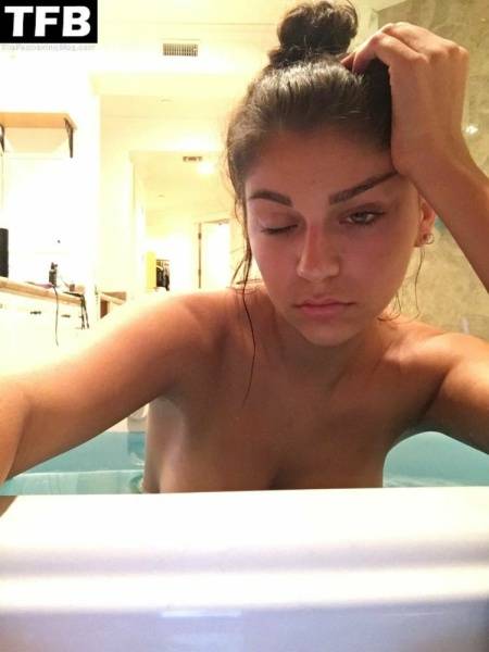 Andrea Russett Topless & Sexy Collection on fangals.org