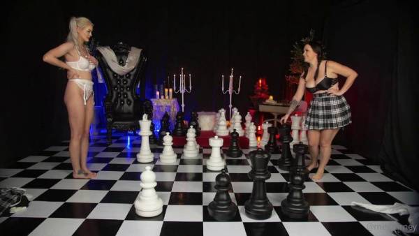 Meg Turney Danielle DeNicola Chess Strip Onlyfans Video Leaked on fangals.org