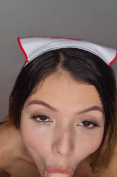 This naughty nurse gives you a special treatment! It was so sloppy with your big dick on fangals.org