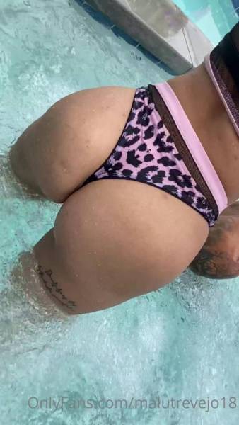 Malu Trevejo Swimming Pool Twerk Onlyfans Video Leaked on fangals.org