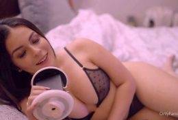 Puffin ASMR See Through Black Lingerie Video Leaked on fangals.org