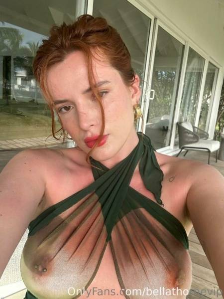 Bella Thorne Nude Pierced Nipples Dress Onlyfans Set Leaked - Usa on fangals.org