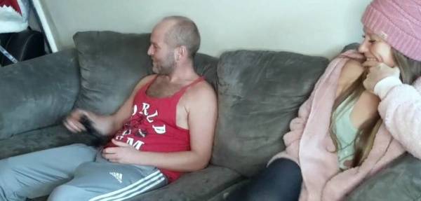 ORIGINAL FULL SCENE - Hot Slut Catches Roommate Masturbating Sucks and Fucks His Huge Cock - Britain on fangals.org