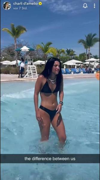 Charli D 19Amelio Bikini Wave Pool Video Leaked - Usa on fangals.org