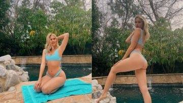 Jordyn Jones By The Pool Hot Photos Leaked on fangals.org