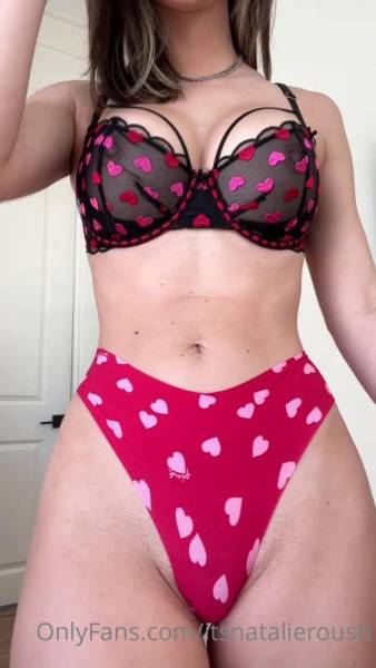 Natalie Roush Nude Valentines Panties Haul Onlyfans Video Leaked on fangals.org