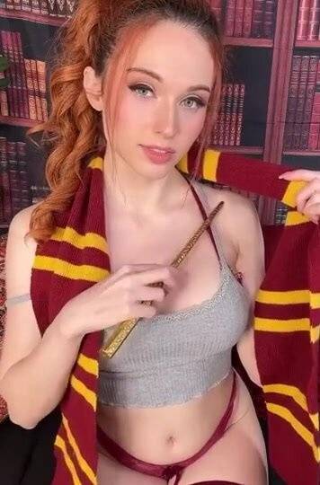 Amouranth Nude Harry Potter Dildo JOI Onlyfans Video Leaked on fangals.org