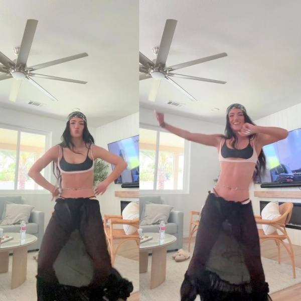 Charli D’Amelio Coachella Fit 2024 TikTok Video Leaked - Usa on fangals.org