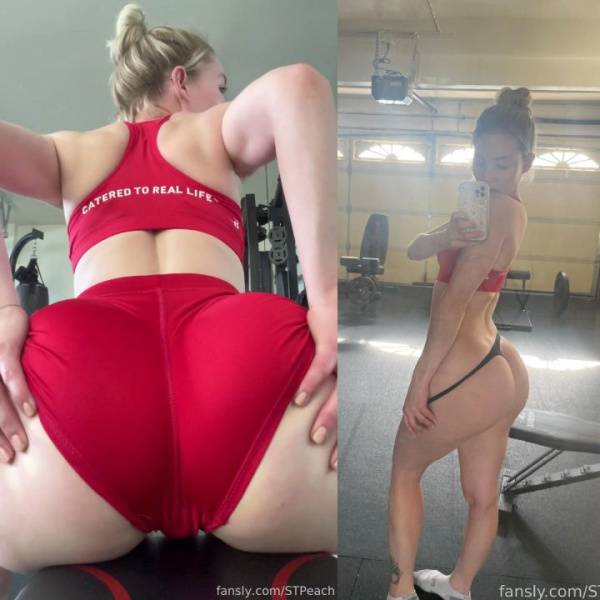 STPeach After Workout Ass Thong Tease Fansly Video Leaked - Canada on fangals.org