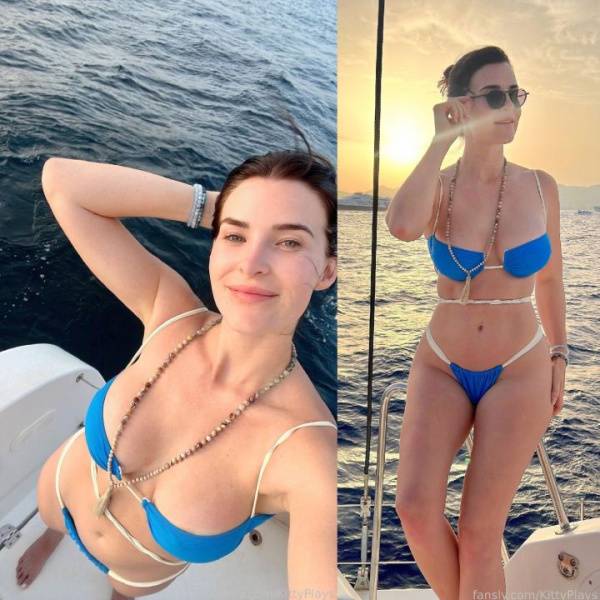 KittyPlays Blue Bikini On The Yacht Fansly Set Leaked - Usa on fangals.org