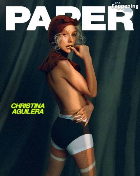 Christina Aguilera Sexy & Topless – Paper Magazine (17 Photos) on fangals.org